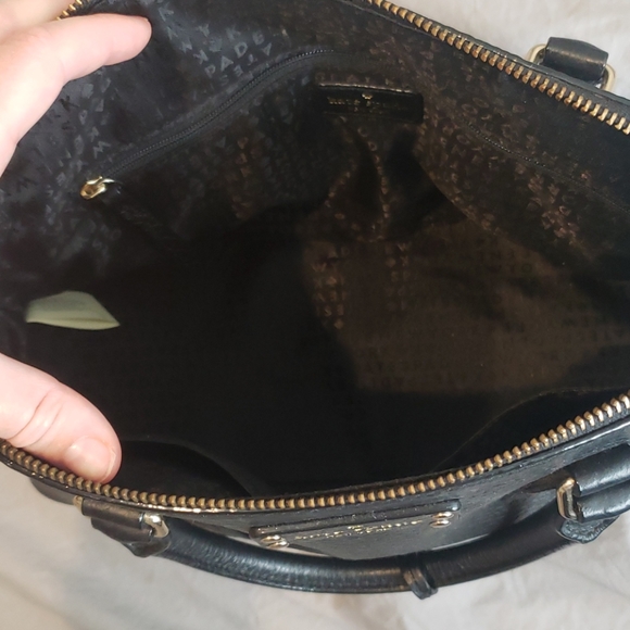 Kate spade purse black pebbled leather - Picture 6 of 8